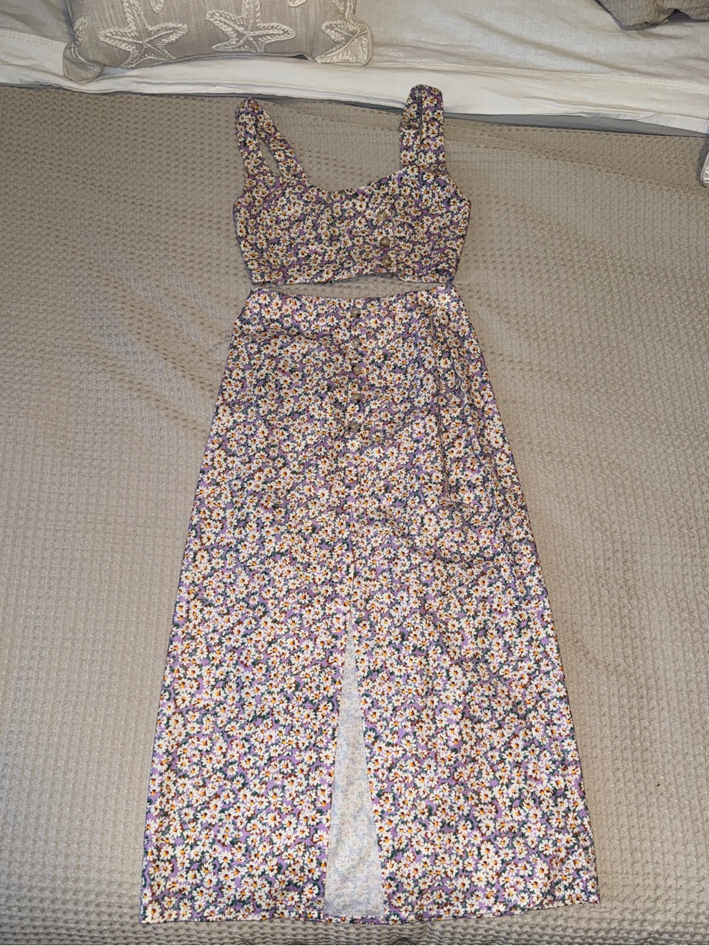 Zara Purple Floral Set